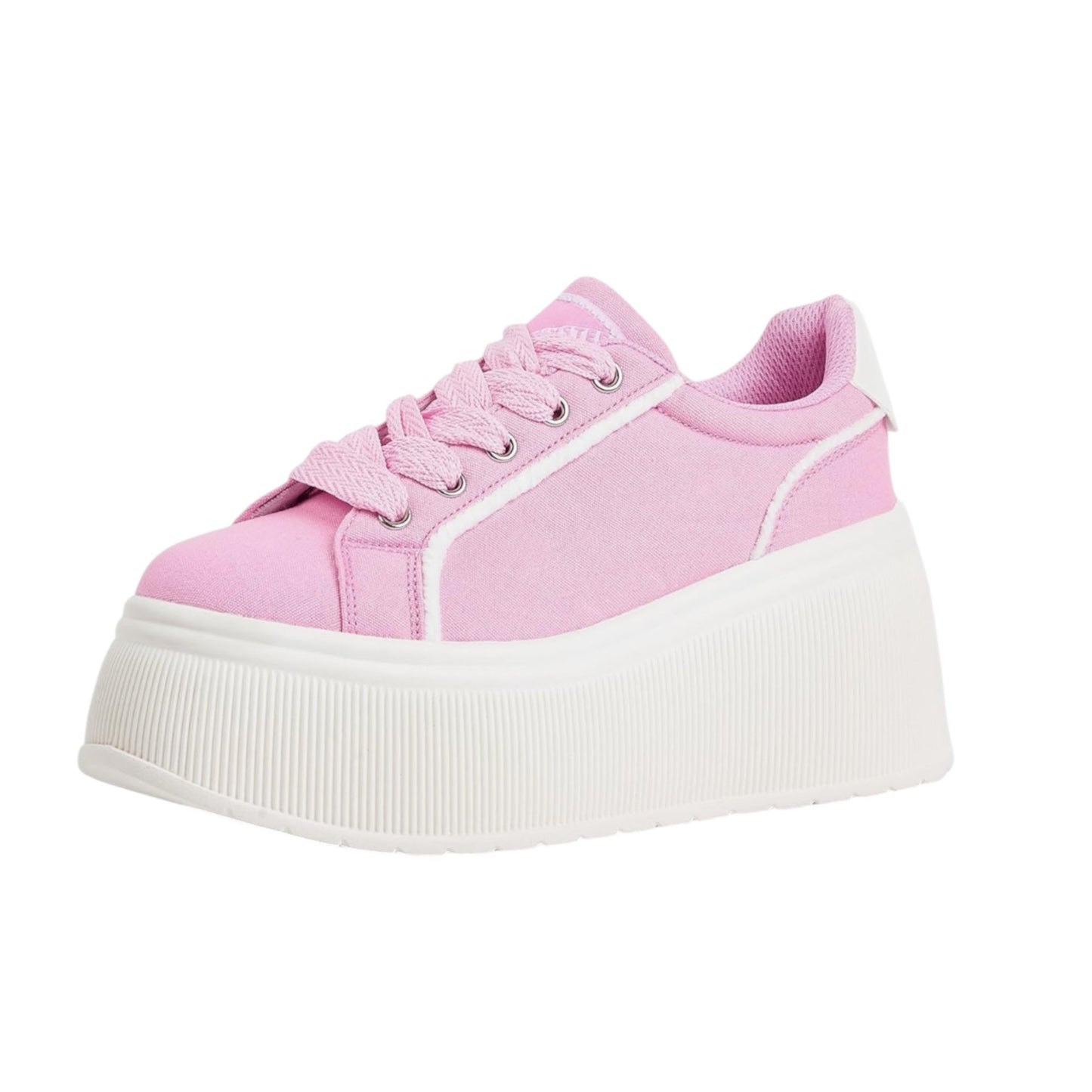 LUCKY STEP Baskets compensées en toile pour femme
Décontracté, Classique, Compensé, Coupe basse, Toile, Rétro