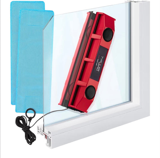 Tyroler Glider D-3 Magnetic Window Cleaner for Double Glazing UK | Magnet Window Cleaners for Double Glazed Windows 20-28mm Only