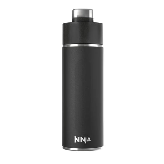 Thirsti Water Bottle and Flask 530 ML With Leak-Proof Lid, Designed For Carbonated, Hot & Cold Drinks, Ideal For Travel & Sports, Triple Insulated, Stainless Steel Bottle, Black, DW1801EUUKBK