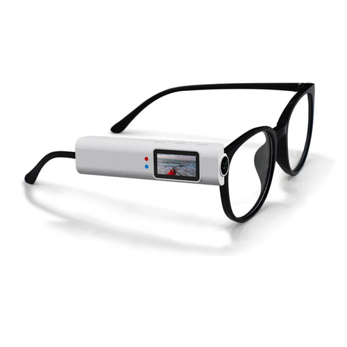 2.7K Mini FPV Eyeglasses Video Shooting Micro-Camera HD Wifi Intelligent Headset Glasses Video&Sound Recording Wifi APP Control