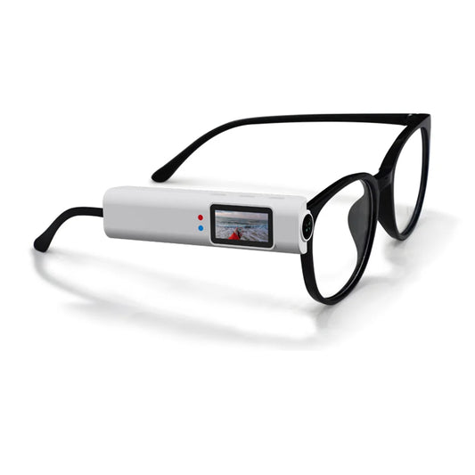 2.7K Mini FPV Eyeglasses Video Shooting Micro-Camera HD Wifi Intelligent Headset Glasses Video&Sound Recording Wifi APP Control