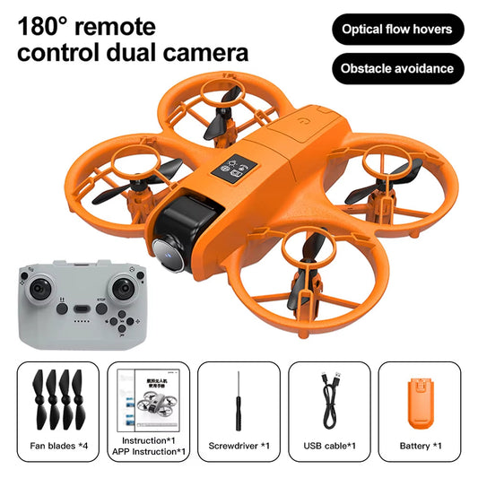 2025 NEW V2 Mini Drone Children'S Toy 8K Profession HD Camera Wifi RC Height Freestyle Keep Helicopter Foldable Quadcopter Toy
